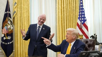 Infantino le dice a Trump que Estados Unidos puede ganar el Mundial de 2026 Infantino le dice a Trump que Estados Unidos puede ganar el Mundial de 2026
