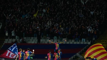 El Barcelona venció (3-1) al Benfica y se clasificó para los cuartos de final El Barcelona venció (3-1) al Benfica y se clasificó para los cuartos de final