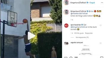 Este video demuestra que Vidal tiene condiciones para el básquet Este video demuestra que Vidal tiene condiciones para el básquet