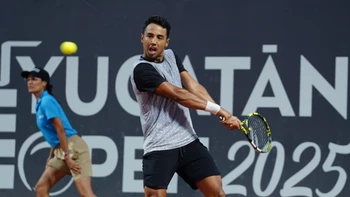 Hugo Dellien llegó hasta semifinales en el Yucatán Open Hugo Dellien llegó hasta semifinales en el Yucatán Open