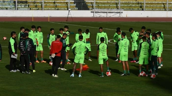 La Verde cerrará entrenamientos este lunes en el Siles La Verde cerrará entrenamientos este lunes en el Siles
