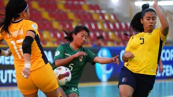 Bolivia cayó frente a Ecuador en la Copa América de Futsal Femenina Bolivia cayó frente a Ecuador en la Copa América de Futsal Femenina