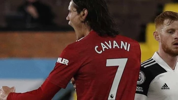 Cavani, ejemplo de superación en el Manchester United Cavani, ejemplo de superación en el Manchester United