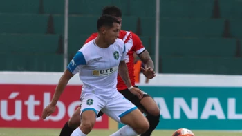 San Antonio y Nacional Potosí empataron (2-2) en el inicio de la cuarta fecha San Antonio y Nacional Potosí empataron (2-2) en el inicio de la cuarta fecha