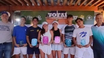 Bolivia cerró el circuito de tenis con ocho títulos en el Totaí Junior Open y el J60 Bolivia cerró el circuito de tenis con ocho títulos en el Totaí Junior Open y el J60