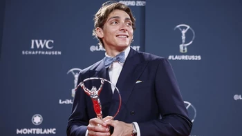 Armand Duplantis, premio Laureus al mejor deportista del año Armand Duplantis, premio Laureus al mejor deportista del año