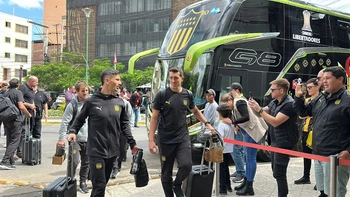 Peñarol ya está en Cochabamba para enfrentar a San Antonio por la Copa Libertadores Peñarol ya está en Cochabamba para enfrentar a San Antonio por la Copa Libertadores