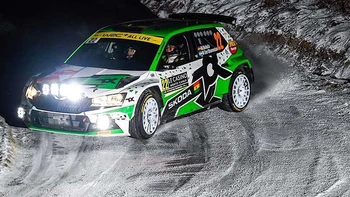 El boliviano Marco Bulacia terminó cuarto en el Rally de Montecarlo El boliviano Marco Bulacia terminó cuarto en el Rally de Montecarlo