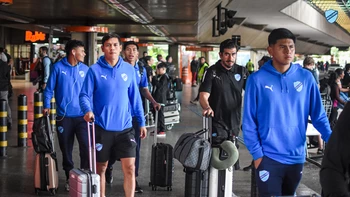 Bolívar llegó a Brasil con la ilusión de seguir en la Libertadores Bolívar llegó a Brasil con la ilusión de seguir en la Libertadores