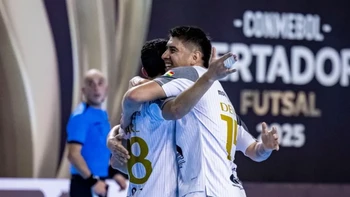 Fantasmas Morales logra su primer triunfo en la Libertadores de Futsal Fantasmas Morales logra su primer triunfo en la Libertadores de Futsal
