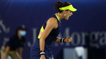 Muguruza consigue en Dubái su primer título WTA en dos años Muguruza consigue en Dubái su primer título WTA en dos años