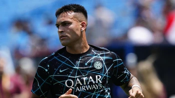 Lautaro Martínez: "Quien no quiera estar, que se vaya" Lautaro Martínez: "Quien no quiera estar, que se vaya"