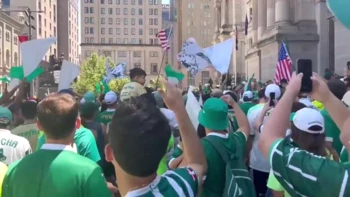 Palmeiras tiñe de verde el 4 de julio en Estados Unidos Palmeiras tiñe de verde el 4 de julio en Estados Unidos