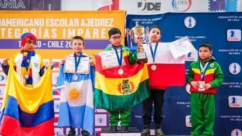 Bolivia conquista dos oros y tres platas en Blitz del Sudamericano Escolar de Ajedrez Bolivia conquista dos oros y tres platas en Blitz del Sudamericano Escolar de Ajedrez
