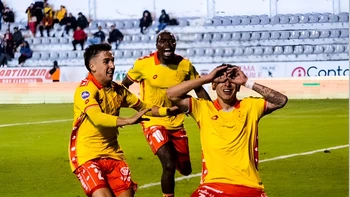 Bruno Miranda anota su primer gol con Aucas y lo mete en zona de clasificación Bruno Miranda anota su primer gol con Aucas y lo mete en zona de clasificación