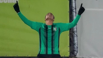 El gol de Monteiro no fue suficiente para clasificar al FK Auda El gol de Monteiro no fue suficiente para clasificar al FK Auda