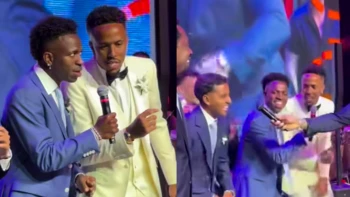 Vinícius y Rodrygo fueron padrinos en el matrimonio de Éder Militão Vinícius y Rodrygo fueron padrinos en el matrimonio de Éder Militão