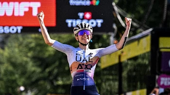 La francesa Squiban repite triunfo en la séptima etapa del Tour de Francia La francesa Squiban repite triunfo en la séptima etapa del Tour de Francia
