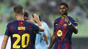 Rashford debuta con gol en el 0-5 del Barcelona ante Daegu Rashford debuta con gol en el 0-5 del Barcelona ante Daegu