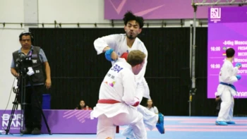 Karateca boliviano Sebastián Becerra se sube al podio en los Panamericanos Junior Karateca boliviano Sebastián Becerra se sube al podio en los Panamericanos Junior