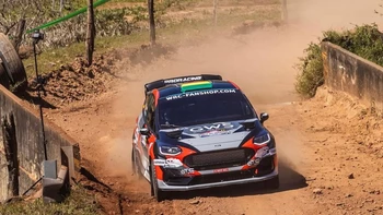 Nataniel Bruun impone ritmo en el inicio del Rally de Paraguay Nataniel Bruun impone ritmo en el inicio del Rally de Paraguay