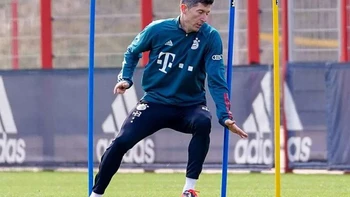 Lewandowski seguirá siendo baja en el Bayern de Múnich ante el Wolfsburgo Lewandowski seguirá siendo baja en el Bayern de Múnich ante el Wolfsburgo