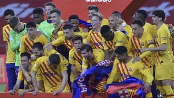 ¡Barcelona, campeón de la Copa del Rey! ¡Barcelona, campeón de la Copa del Rey!