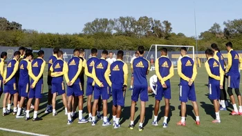 Boca hace base en Santa Cruz antes de jugar en La Paz Boca hace base en Santa Cruz antes de jugar en La Paz