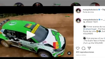 Marco Bulacia realiza sus preparativos para el Rally de Portugal Marco Bulacia realiza sus preparativos para el Rally de Portugal