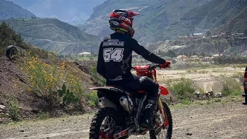 Daniel Nosiglia superó sus lesiones y vuelve a subirse a la moto Daniel Nosiglia superó sus lesiones y vuelve a subirse a la moto
