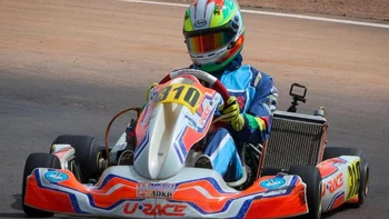 Abel Iriarte, único cruceño en lograr la victoria en el nacional de karting Abel Iriarte, único cruceño en lograr la victoria en el nacional de karting