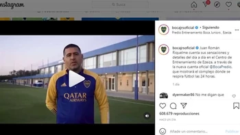 Riquelme revela en un video cuál es el lugar más lindo de Boca Riquelme revela en un video cuál es el lugar más lindo de Boca