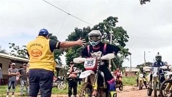 Jorge Gamarra va en punta en el Gran Premio Integración del Oriente Jorge Gamarra va en punta en el Gran Premio Integración del Oriente