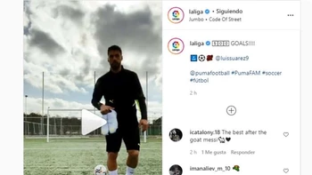 Homenaje a Luis Suárez por llegar a los 500 goles en su carrera Homenaje a Luis Suárez por llegar a los 500 goles en su carrera