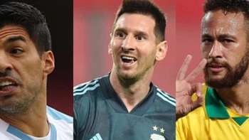 Messi, Neymar y Suárez vuelven a escena en las eliminatorias Messi, Neymar y Suárez vuelven a escena en las eliminatorias