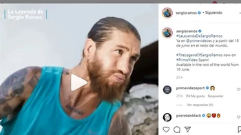 El capitán del Real Madrid promociona La Leyenda de Sergio Ramos El capitán del Real Madrid promociona La Leyenda de Sergio Ramos