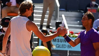 Nadal se estrelló ante Zverev en los cuartos de final en Madrid Nadal se estrelló ante Zverev en los cuartos de final en Madrid