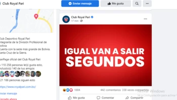 El mensaje que publicó Royal Pari: “Igual van a salir segundos” El mensaje que publicó Royal Pari: “Igual van a salir segundos”