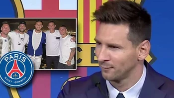 Messi explicó la foto que se tomó en Ibiza con jugadores del PSG Messi explicó la foto que se tomó en Ibiza con jugadores del PSG