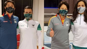 Karen Tórrez y Gabriel Castillo viajaron a los Juegos Olímpicos Karen Tórrez y Gabriel Castillo viajaron a los Juegos Olímpicos