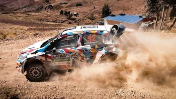 Rodrigo Careaga fue el más veloz en el Rally Potosí Rodrigo Careaga fue el más veloz en el Rally Potosí