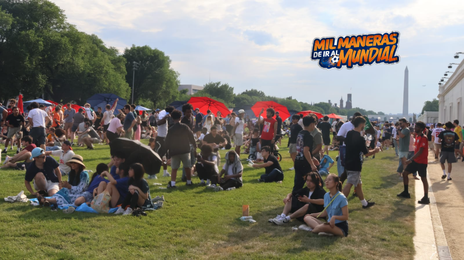 La pasión por el Mundial se vive en Washington D. C.