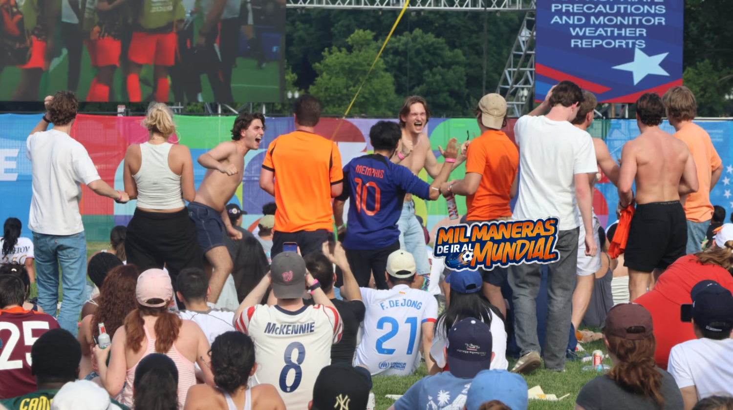 La pasión por el Mundial se vive en Washington D. C.