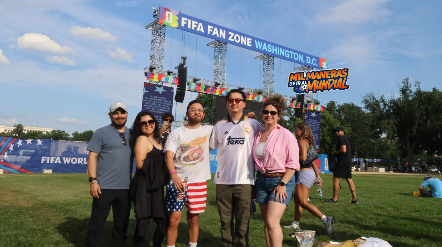 La pasión por el Mundial se vive en Washington D. C.