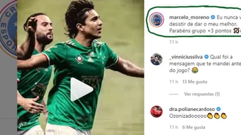 Marcelo Martins y la promesa que hizo en Instagram (video) Marcelo Martins y la promesa que hizo en Instagram (video)