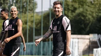 L’Equipe asegura que Messi debutará el domingo con el PSG L’Equipe asegura que Messi debutará el domingo con el PSG