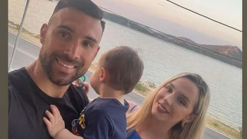 Danny Bejarano, a un mes del accidente de tránsito que sufrió en Grecia Danny Bejarano, a un mes del accidente de tránsito que sufrió en Grecia