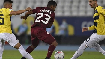 Copa América: Venezuela le empató a Ecuador sobre la hora (2-2) Copa América: Venezuela le empató a Ecuador sobre la hora (2-2)