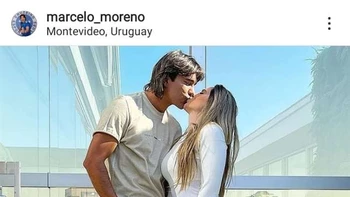 Marcelo Martins, un enamorado del gol y de su esposa Marcelo Martins, un enamorado del gol y de su esposa
