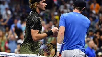 Tsitsipas despide a Murray en la primera ronda del Abierto de Estados Unidos Tsitsipas despide a Murray en la primera ronda del Abierto de Estados Unidos